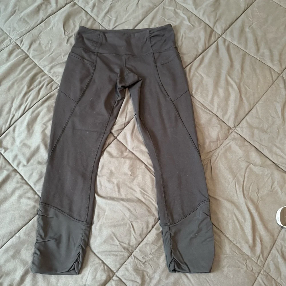 lululemon athletica Black Leggings Streamlined Design